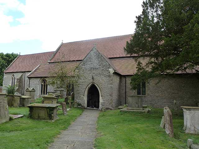 Westbury Church - entrance